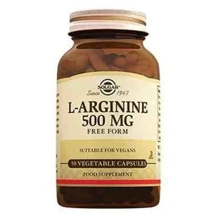 Solgar L-Arginine 500 mg 50 Kapsül ürün görseli