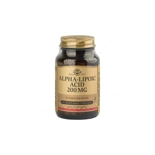 Solgar Alpha Lipoic Acid 200 mg 50 Kapsül ürün görseli