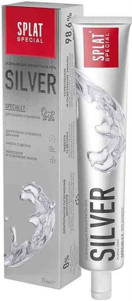 Splat Special Diş Macunu Aktif Gümüş  Silver 75 ml ürün görseli