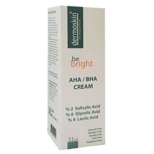 Dermoskin Be Bright AHA/BHA Krem 33 ml ürün görseli