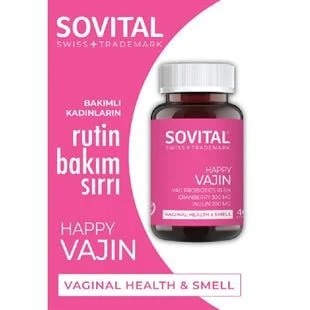 Sovital Happy Vajin 40 Softgels ürün görseli