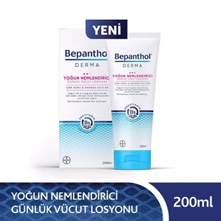 Bepanthol Derma Yoğun Nemlendirici Günlük Vücut Losyonu 200 ml ürün görseli
