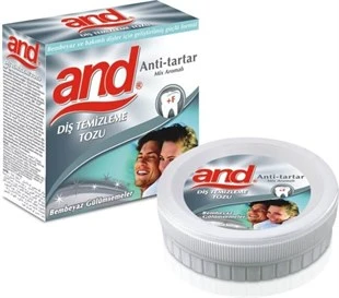 And Diş Parlatma Tozu Anti-Tartar 40 gr ürün görseli