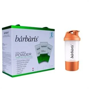 Barbaris Kolajen Powder Three Peptides Complex 30 Saşe + Shaker Hediyeli ürün görseli
