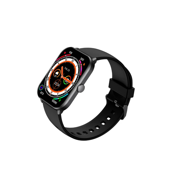 Lexia Theo 48mm İslamik Saat Alüminyum Kasa Silikon Kordon Akıllı Saat - 3
