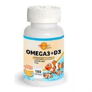 Force Nutrition Omega 3 D3 100 Softgels ürün görseli