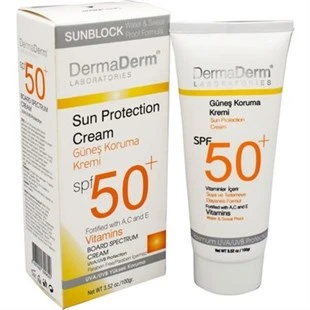 Dermaderm Sun Protection Güneş Kremi SPF50 100 gr ürün görseli 1