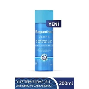 Bepanthol Derma Arındırıcı ve Canlandırıcı Günlük Yüz Temizleme Jeli 200 ml ürün görseli