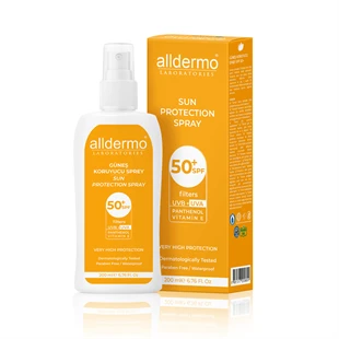 Alldermo Güneş Kremi Sprey SPF50+ 200 ml ürün görseli