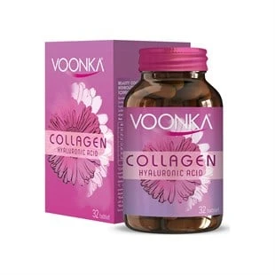 Voonka Collagen Hyaluronic Acid 32 Tablet ürün görseli