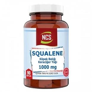NCS Squalene Köpek Balığı Karaciğer Yağı 1000 mg 90 Softgel ürün görseli