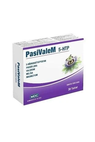 MDC Pasivalem 5-HTP 30 Tablet ürün görseli