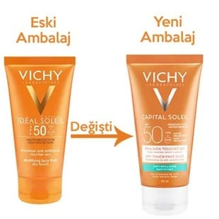 Vichy Ideal Soleil BB Karma & Yağlı Ciltler Bronz Ton Emülsiyon SPF50 50 ml ürün görseli 1