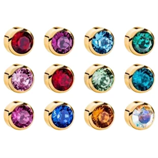 Nina Kulak Delme Küpesi Sarı Renk Karışık 12'li ürün görseli