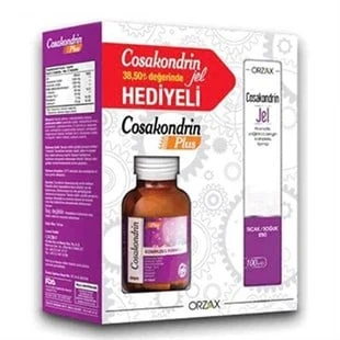 Cosakondrin Plus 60 Tablet + Cosakondrin Jel 100 ml Hediyeli ürün görseli