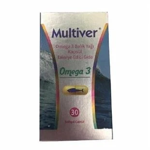 Multiver Omega 3 30 Kapsül ürün görseli