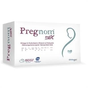 Pregnom Max 60 Soft Jel Kapsül ürün görseli