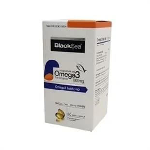 Black Sea Omega 3 Balık Yağı 1000 mg 60 Kapsül ürün görseli