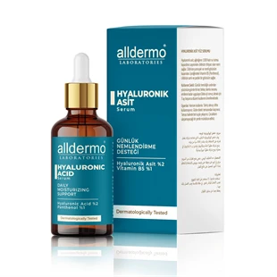 Alldermo Hyaluronik Asit Günlük Nemlendirme Desteği Serum 30 ml ürün görseli