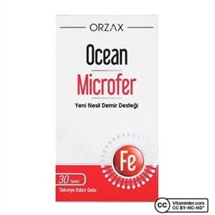 Ocean Microfer 30 Tablet ürün görseli