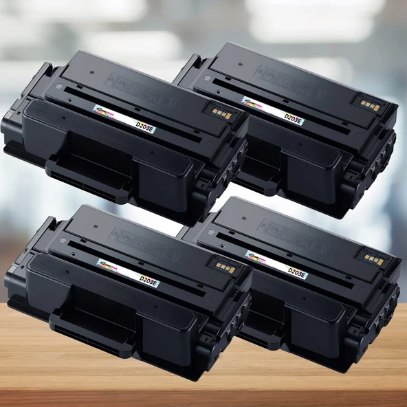 Samsung MLT-D203E 4'lü Avantaj Paket Muadil Toner / SL-M3820 / SL-M3870 / SL-M4020 / SL-M4070