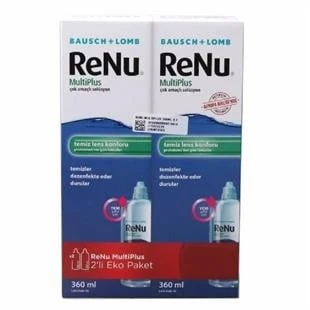 Renu Multiplus Lens Solüsyonu 360 ml 2'li (208 TL Etiketli) - 1