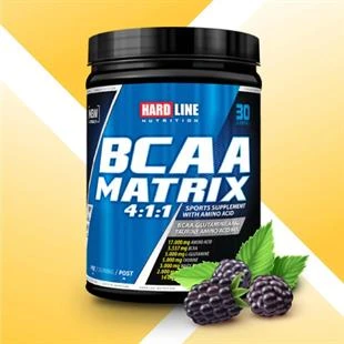 Hardline Nutrition BCAA Matrix 4:1:1 Böğürtlen 630 gr ürün görseli