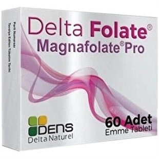 Delta Folate Magnafolate Pro Emme Tableti 60 Adet ürün görseli
