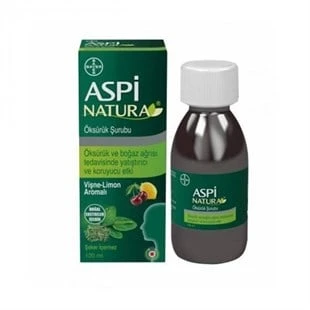 Aspinatura Vişne ve Limon Öksürük Şurubu 120 ml ürün görseli