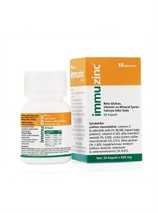 İmmuzinc 20 Kapsül - Eski Ambalaj ürün görseli