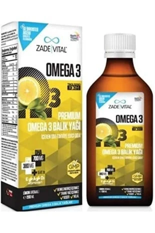 Zade Vital Miniza Omega-3 ve Yer Fıstığı Şurubu 150 ml ürün görseli