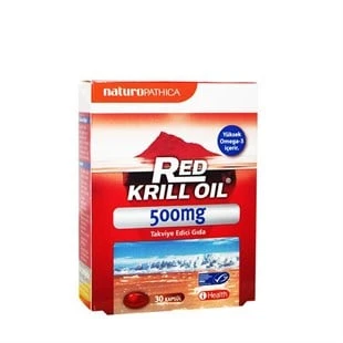 Red Krill Oil 500 mg 30 Kapsül ürün görseli
