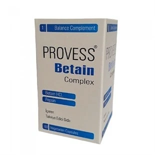Provess Betain 60 Kapsül ürün görseli