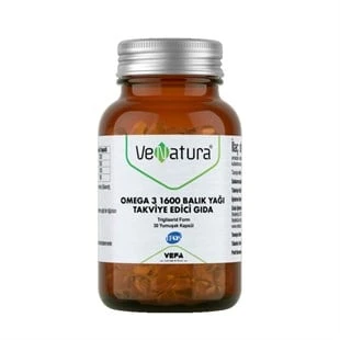 Venatura Omega-3 1600 mg 30 Kapsül ürün görseli