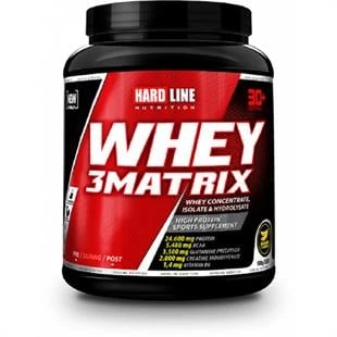Hardline Nutrition Whey 3 Matrix Muzlu 908 gr ürün görseli