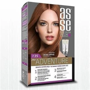Asse Hair Color System Saç Boyası Kakao Kahve No: 7.35 ürün görseli