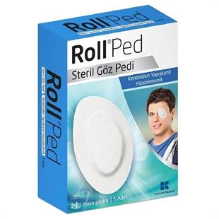 Roll Ped Steril Göz Pedi 5 Adet ürün görseli