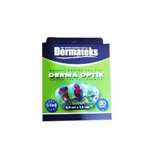 Dermateks Desenli Göz Pedi Derma Optik Çocuk 5,5cm x 7,2cm - 20 Adet ürün görseli