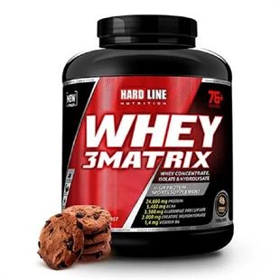 Hardline Nutrition Whey 3 Matrix Kurabiye Aromalı Protein Tozu 2300 gr ürün görseli