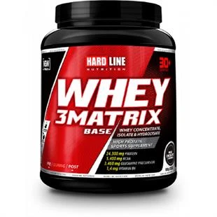 Hardline Nutrition Whey 3 Matrix Base Çikolata 908 gr ürün görseli