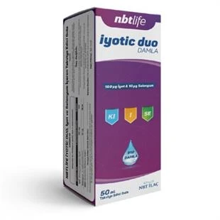 Nbt Life İyotic Duo Damla 50 ml ürün görseli