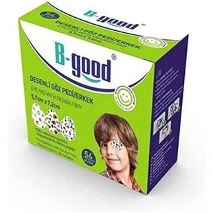 B-Good Göz Pedi Desenli Erkek 5,7 x 7,2 cm 54'lü ürün görseli