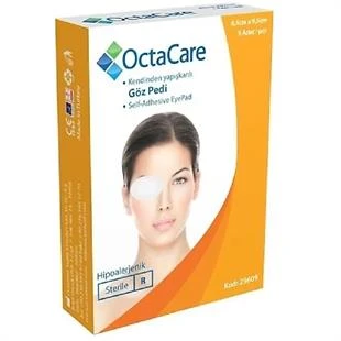 Octacare Yapışkanlı Göz Pedi 5'li ürün görseli
