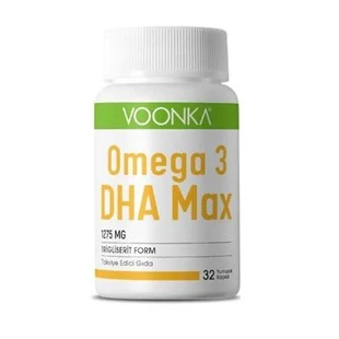 Voonka Omega-3 DHA Max 1275 mg 32 Kapsül ürün görseli