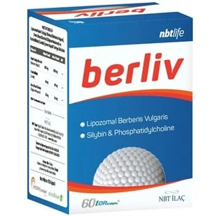 NBT Life Berliv Lipozamal Berberin 60 Kapsül ürün görseli