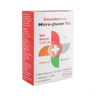 İmuneks Micro-Glucan Plus 30 Kapsül ürün görseli