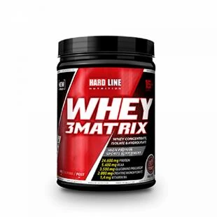 Hardline Nutrition Whey 3 Matrix Çilekli 454 gr ürün görseli