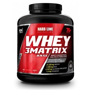 Hardline Nutrition Whey 3 Matrix Base Çikolata 2300 gr