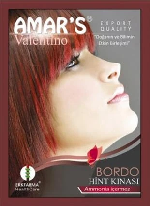 Amar's Hint Kınası - Bordo 10 gr ürün görseli