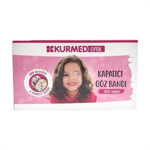 Kurmed Optik Kız Göz Bandı 100 Adet ürün görseli